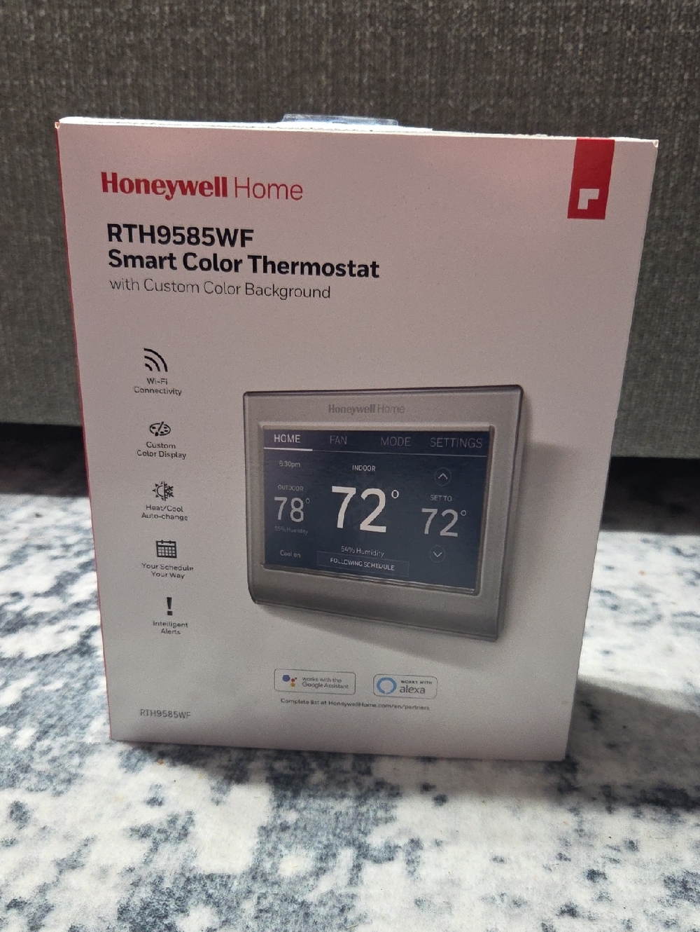 Honeywell Home RTH9585WF Smart Color Thermostat - White